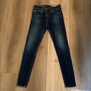 AG Farrah skinny crop high rise
